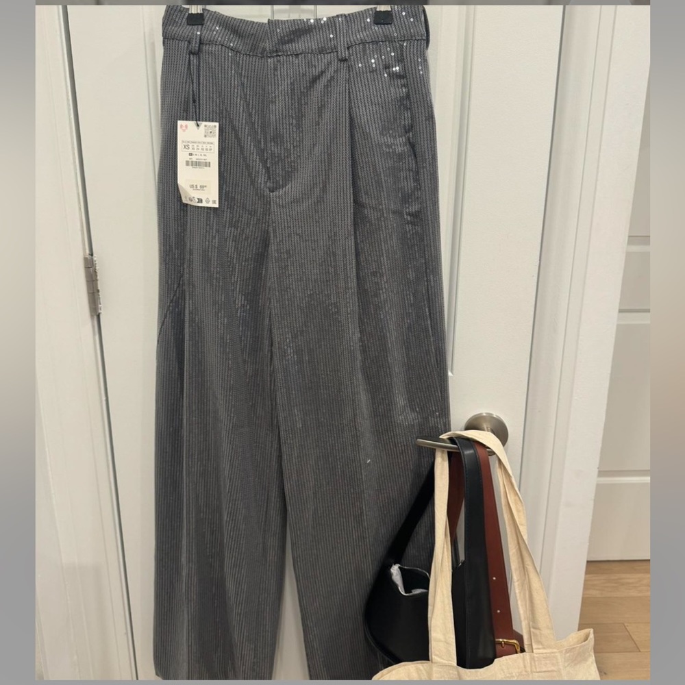 Zara Sequin Trousers